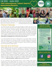 first page of Fall 2022 Newsletter